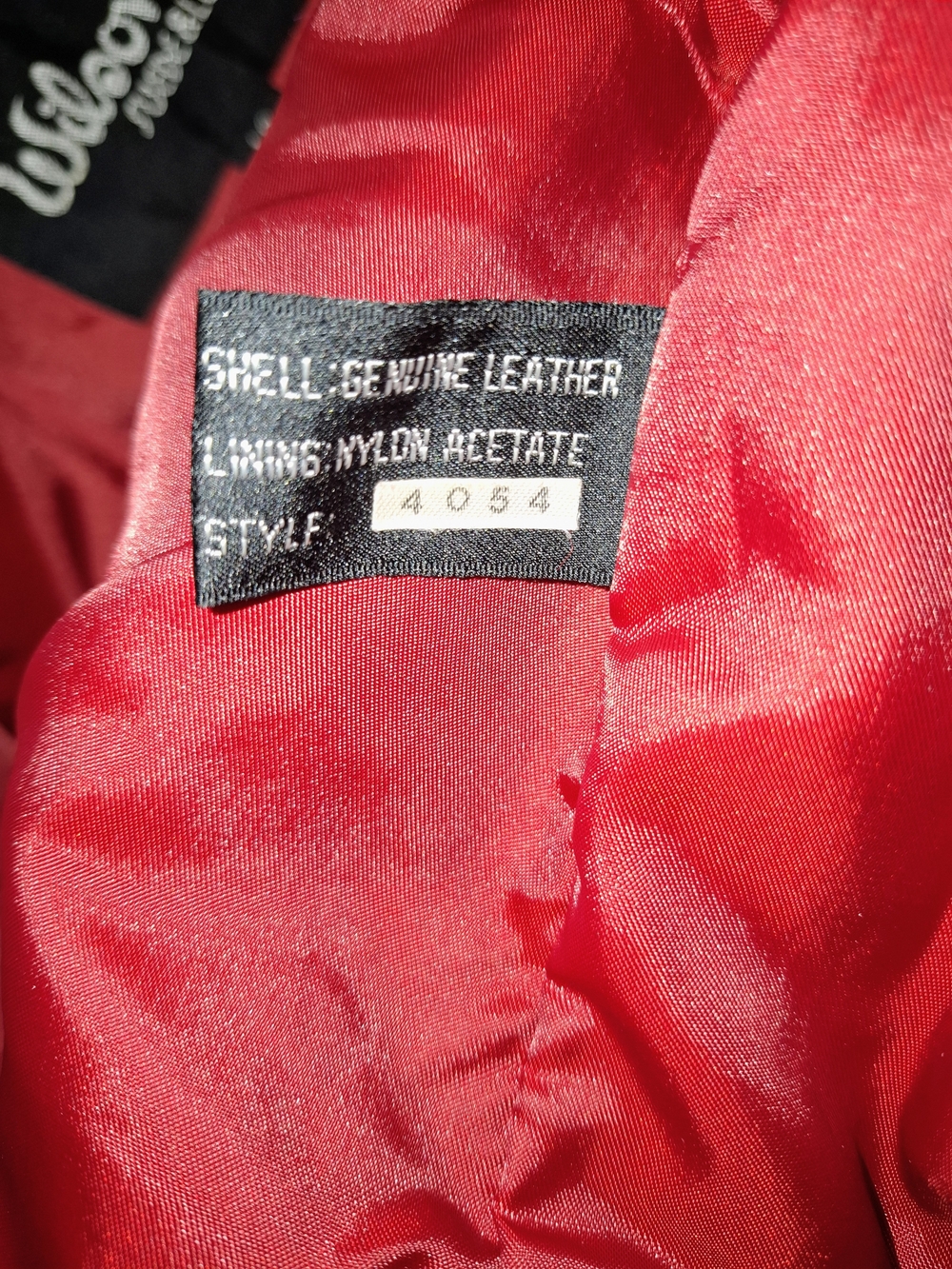 1980's Wilsons Leather Red Women's Leather Jacket - Picture 6 of 14